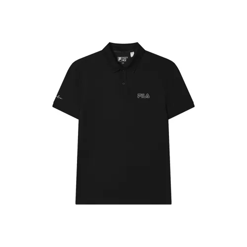 FILA Modern Heritage Глубокий Черный Мужская Поло