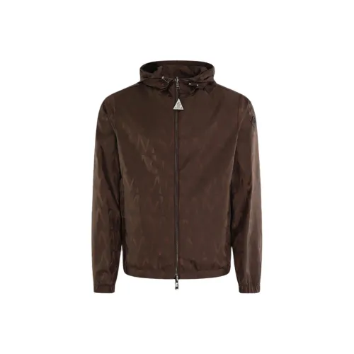 Moncler Куртки и Пальто Мужской Коричневый