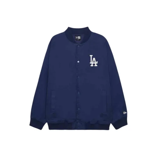 New Era FW24 Хлопковый пуховик Унисекс Темно-синий