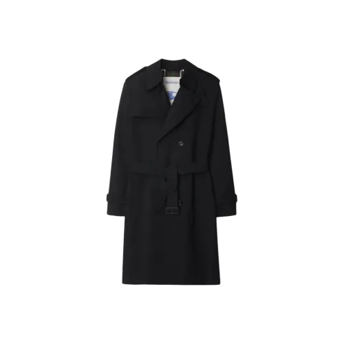 Burberry Тренчкот Мужской Черный