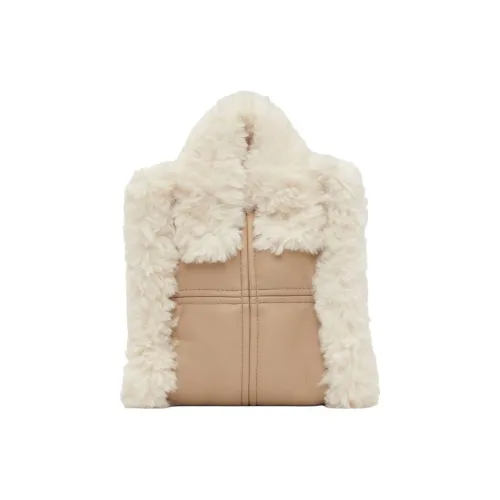 STAND STUDIO Искусственная кожа с искусственной шерстью одно плечо сумка детский бежевый