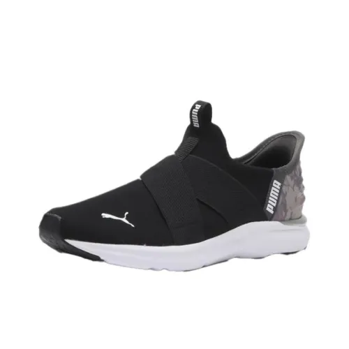 PUMA Prowl Slip Resistant Abrasion Resistant Низкий Топ Беговые кроссовки Унисекс Черный