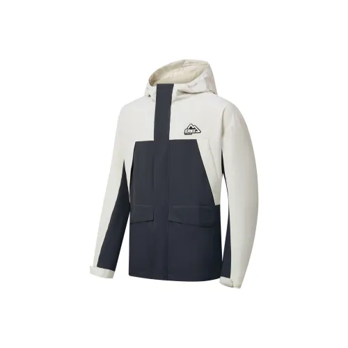 Erke Тренчкот Мужской Рассветно-белый