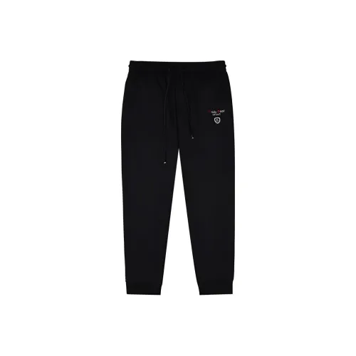 Raidy Boer Вязаные тренировочные брюки мужские черные