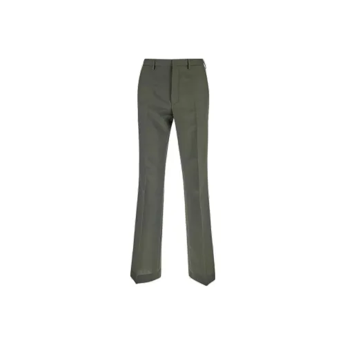 DRIES VAN NOTEN Оливково-зеленые Мужские Повседневные Штаны
