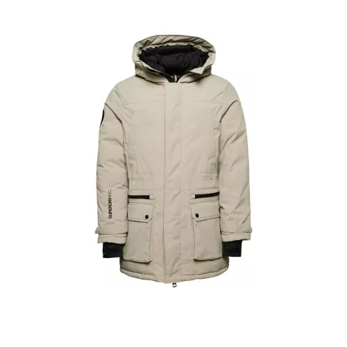 SUPERDRY Серый Мужской Парки