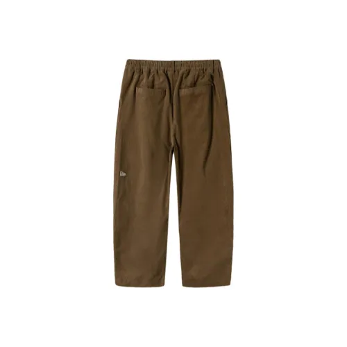 New Era Collaboration Повседневные брюки Мужские Коричневые
