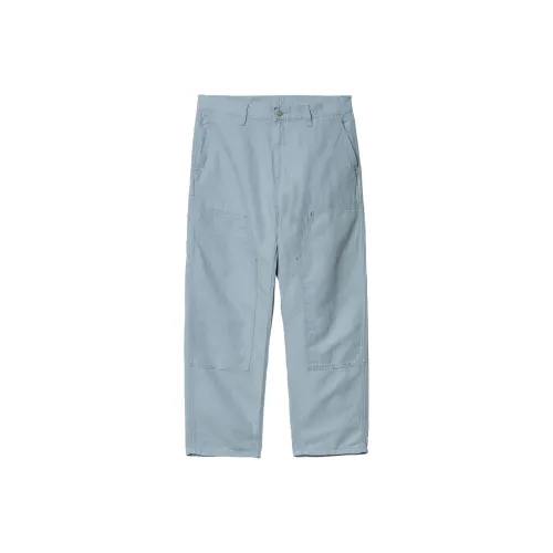 Carhartt WIP Walter Double Knee Casual Pants Men's Dusty Blue