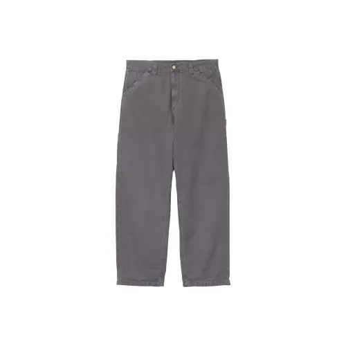 Carhartt WIP Single Knee Повседневные брюки Мужские Графитовый серый