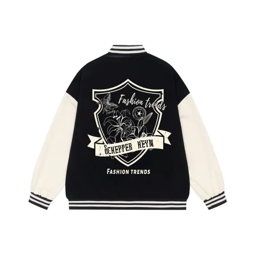 SCHEPPERHEYN Бейсбольная куртка Унисекс Черный