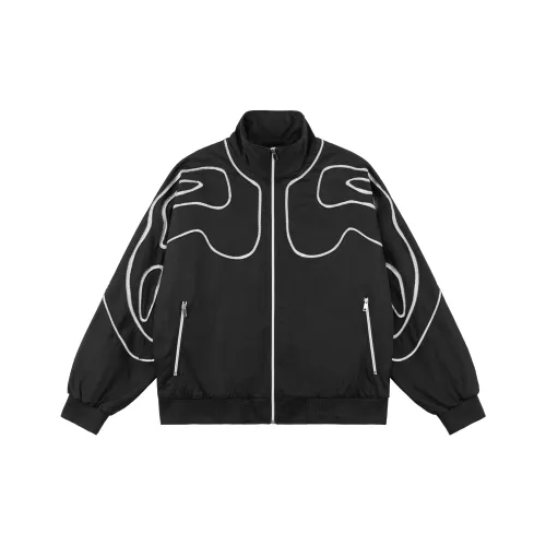 PILOTDRAGON P D 24FW Куртки и Пальто Унисекс Черный