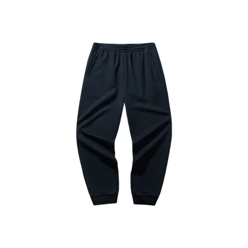 ANTA Sports Life Collection Вязаные тренировочные брюки Мужские Основной черный