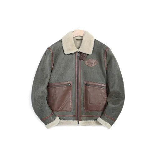 MCS Мужские кожаные куртки