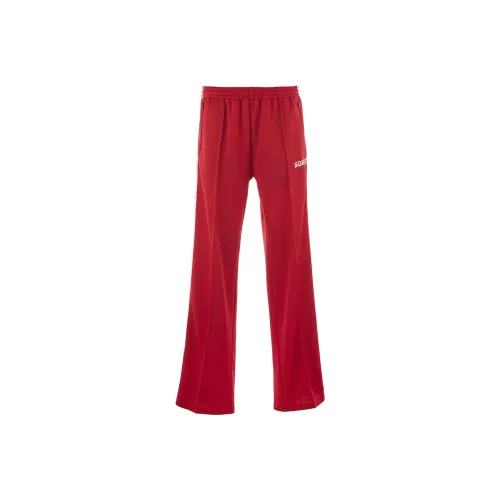 SAINT Mxxxxxx Red Унисекс Вязаные Тренировочные брюки