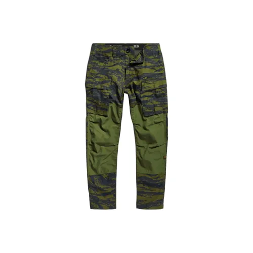 г Звезда RAW Карго Брюки Мужские с Тигровым Принт Камуфляж