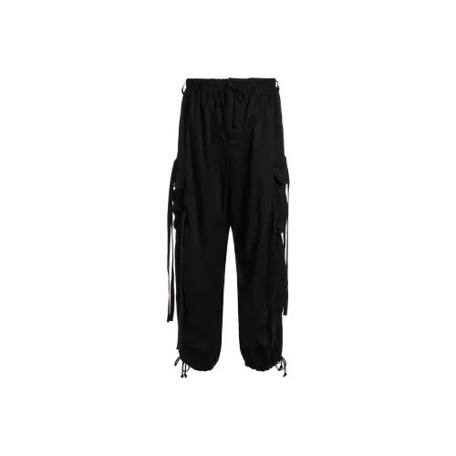 Yohji Yamamoto S'YTE Черные Унисекс Повседневные Штаны