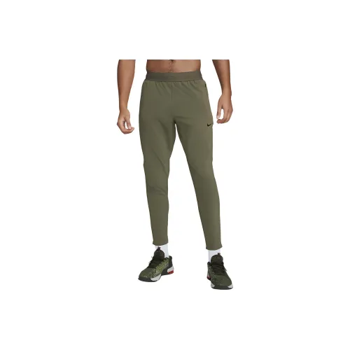 nike Flex REP Вязаные Тренировочные Брюки Мужские Средний Оливковый