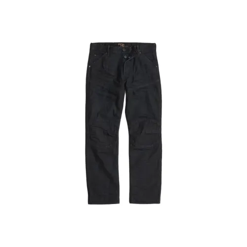 STAR RAW Темно-синие мужские джинсы