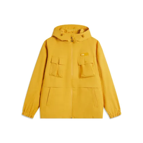 LINING Sports Lifestyle Collection Sports Trendy Collection Тренчкот Мужской Минеральный Желтый