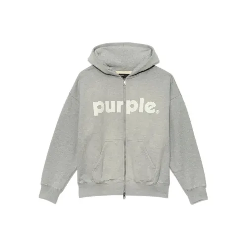 PURPLE BRAND Серый Мужской Куртки