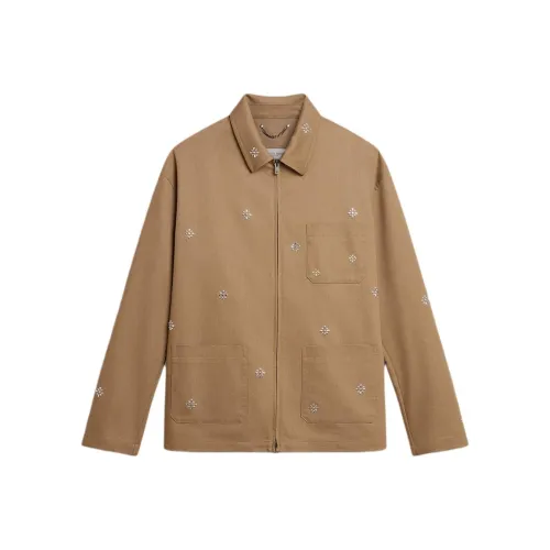 Golden Goose Бежевые Мужские Куртки
