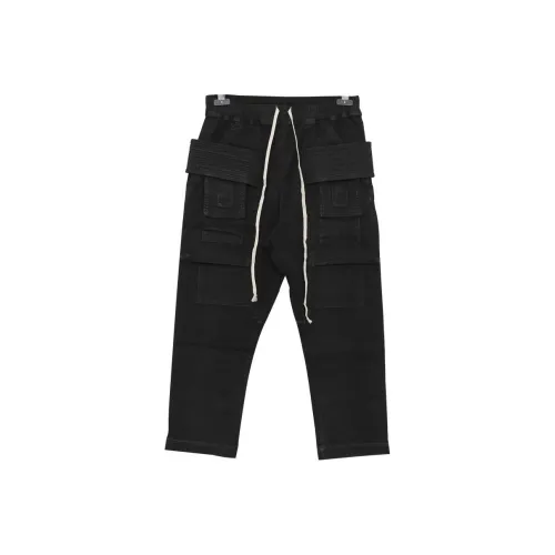 RICK OWENS совместный бренд RO Карго Брюки Мужские Черные