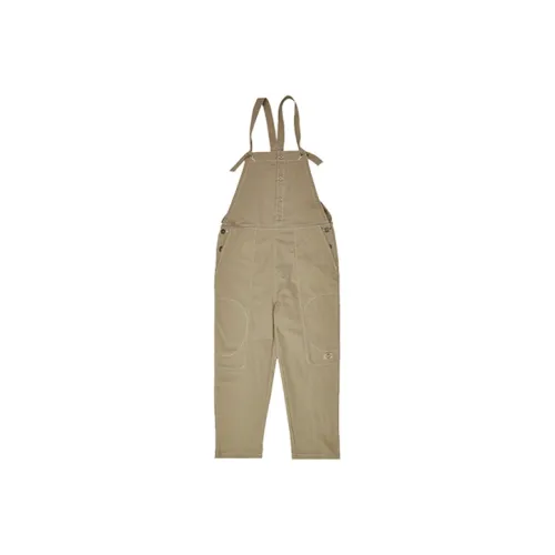 Dickies Комбинезоны Повседневные брюки Женские Песочный