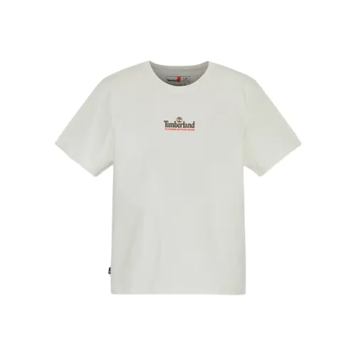 Timberland T-Shirt Мужская Винтажная Белая