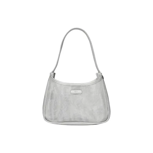 FILA Нейлоновая сумка-хобо сумка через плечо женская серебряная