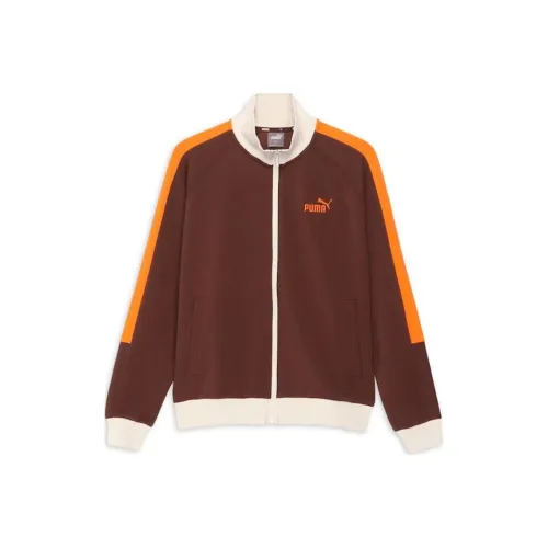 PUMA CORE HERITAGE FW24 MX Куртка Мужская Темно-Кофейный Коричневый