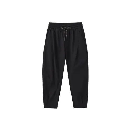 ZUO Мужские Повседневные Брюки Черные