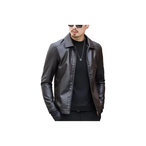 PIERRE CARDIN Кожа Куртка Унисекс