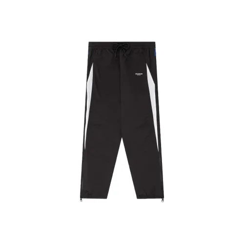 AIME LEON DORE New York Metropolitan Collaboration Черные Унисекс Вязаные Тренировочные Брюки