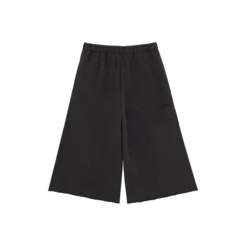 MM6 MAISON MARGIELA FW24 Вязаные спортивные брюки мужские черные