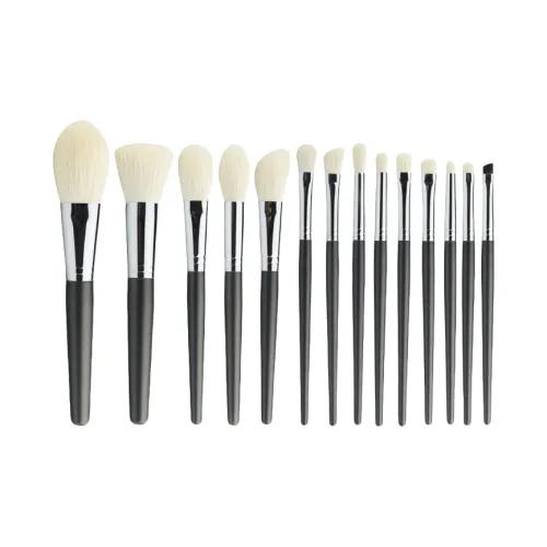 Sweet Pillow House Master Collection Fine Light PEAK Wool Makeup Brush Набор Контуринг Основа Фиксирующий 14 шт Упаковка