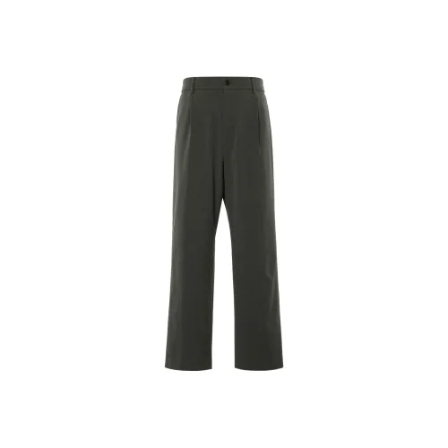 UNIQLO Повседневные брюки Мужские Свинцово-серый