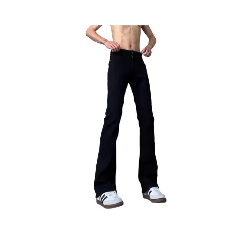 NOWSTIME Вороний Унисекс Джинсы