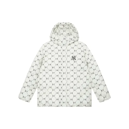 MLB MONOGRAM Коллекция New York Yankees Down Jacket Unisex Темный крем