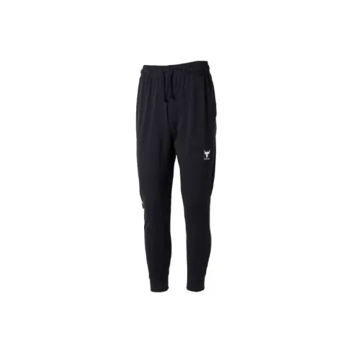 Under Armour Вязаные Тренировочные Брюки Мужские Черные