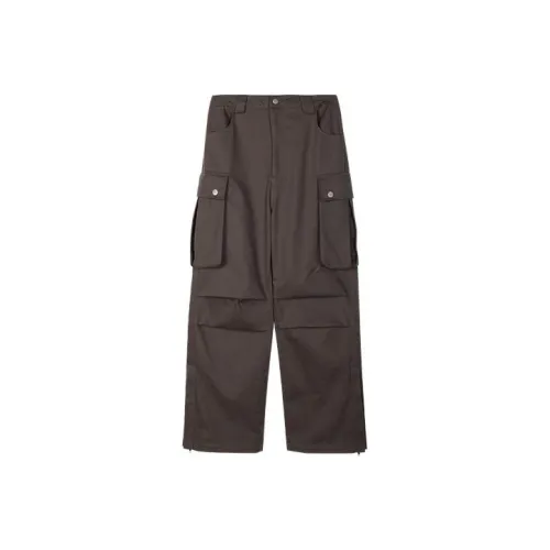 0 CROWORLD Серый Зеленый Мужские Повседневные Штаны