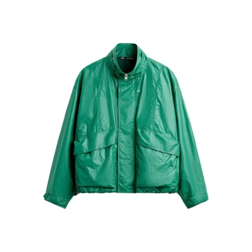 ZARA Зеленый Мужской Куртки