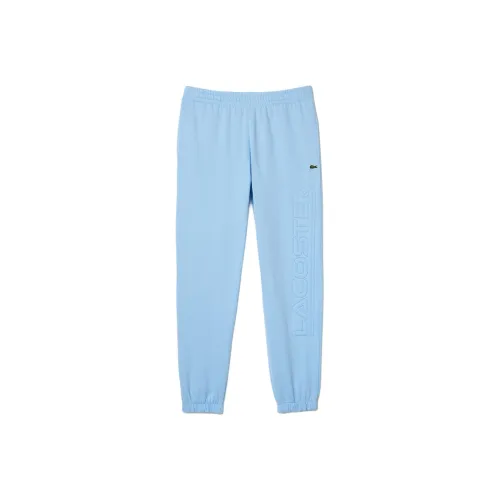 Lacoste Вязаные тренировочные брюки мужские светло-синие