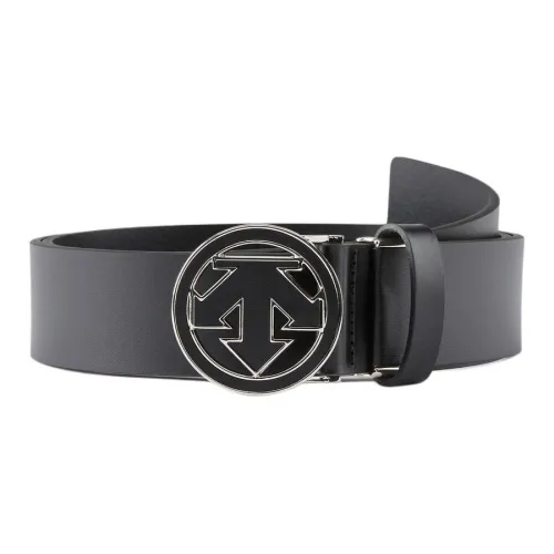 DESCENTE Металл Ремень Женские Черный