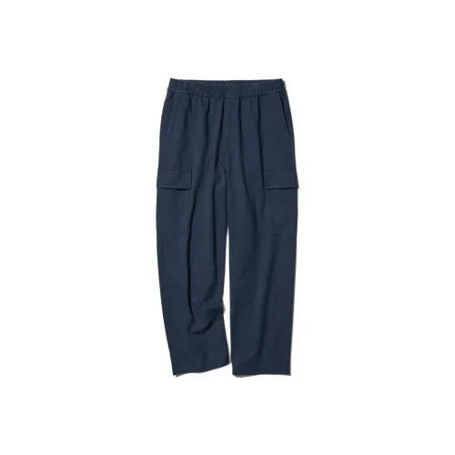 UNIQLO Карго-брюки Унисекс Темно-синий