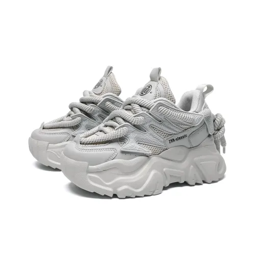 DEFINE CHOICE Дышащий Увеличение Высоты Низкий Топ Толстая Подошва Кроссовки Унисекс