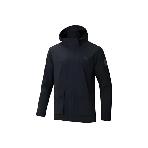 ANTA Outdoor Collection Тренчкот Мужской Основной Черный