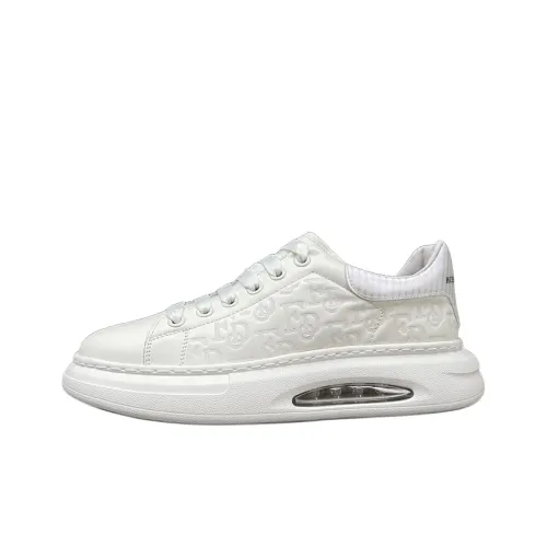 Devanro Износостойкий Дышащий Низ Резистентный Низкий Топ Кэжуал Мужской Белый