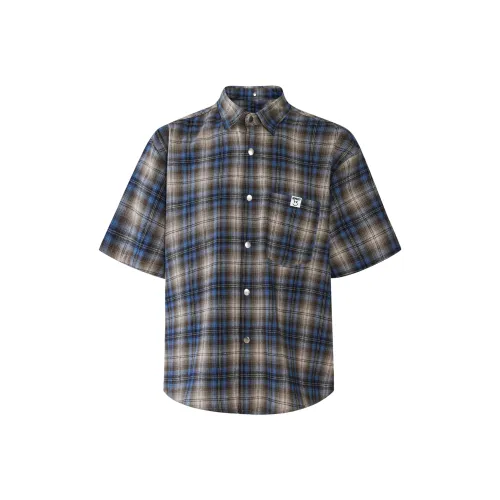 REMEFIT Синий Унисекс Рубашки