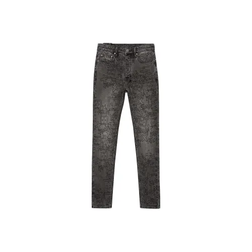 Ksubi Gray Men's Jeans Ksubi Серый Мужские Джинсы