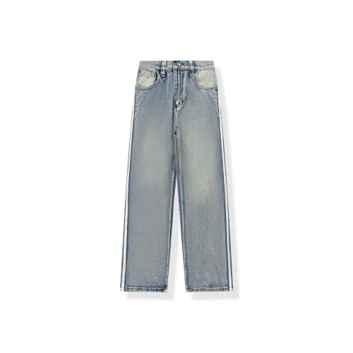 WILD LEADER Синие Унисекс Джинсы